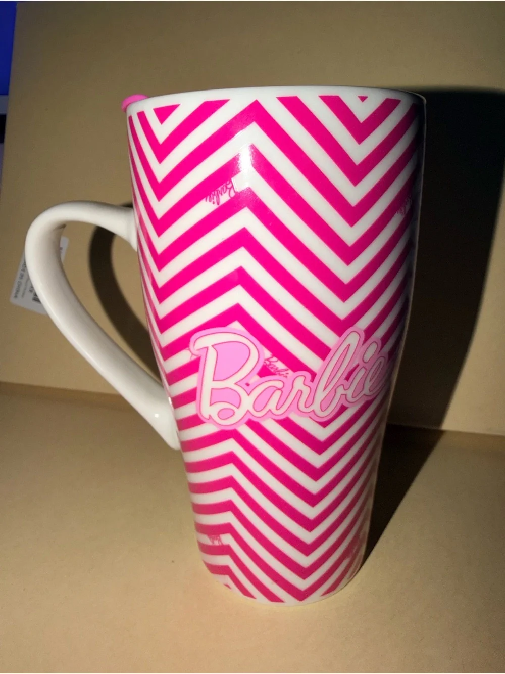 💖NWOT Barbie Skinny Dip Mug, Pen & keychain/bagcharm bundle